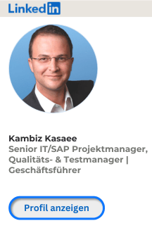 Linkedin Kambiz Kasaee Consytec IT - Consulting GmbH